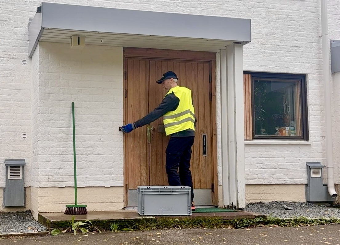 Leverans till dörren